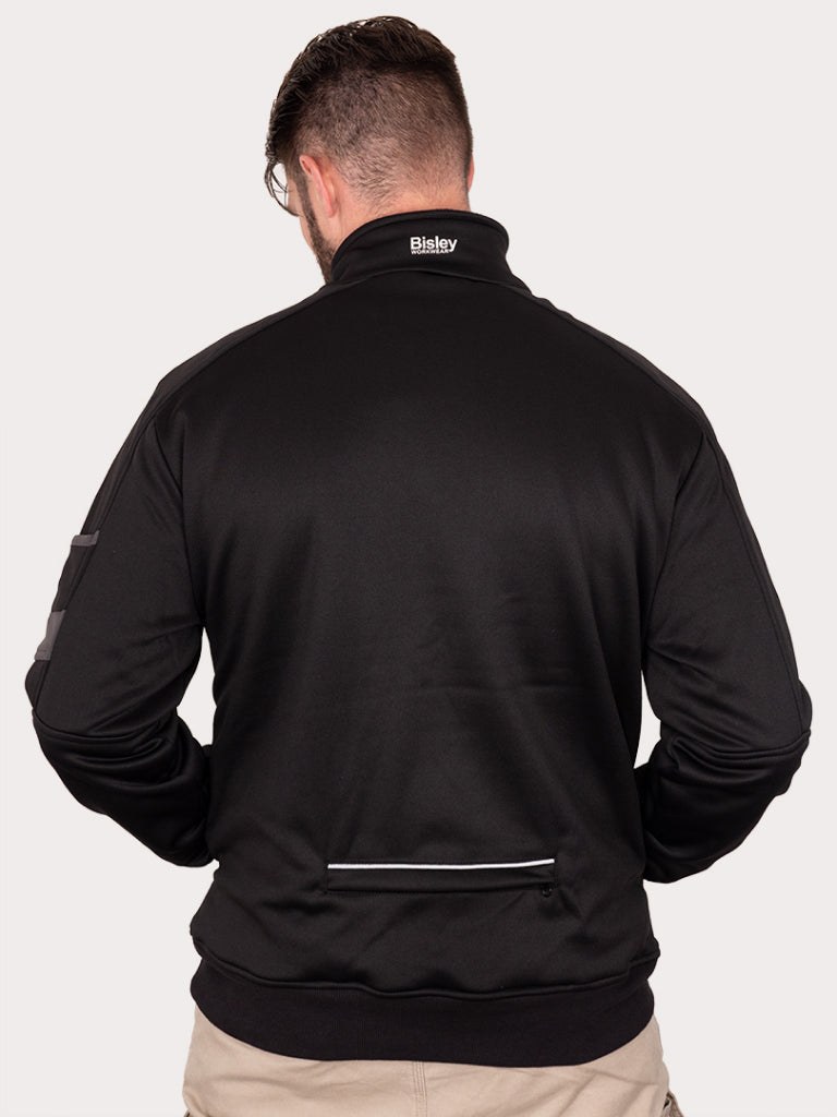 FLEECE 1/4 ZIP PULLOVER WITH SHERPA LINING
