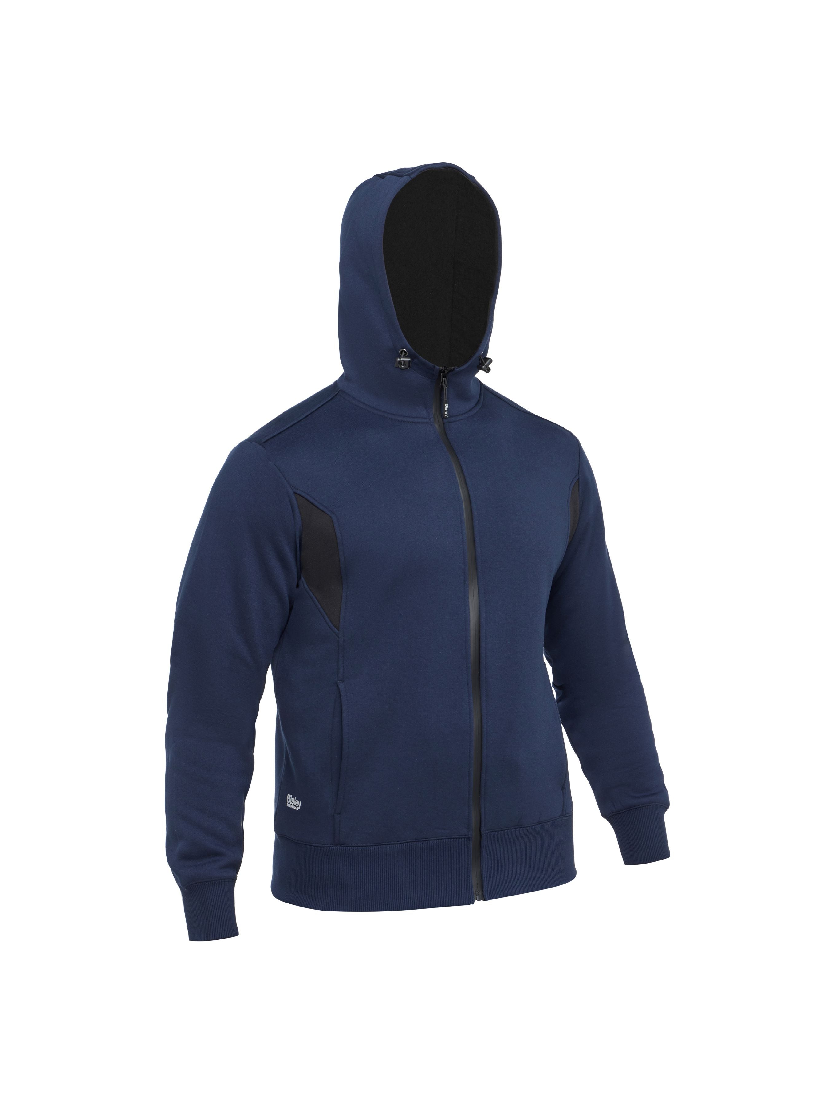 RAWSON TWO-TONE FLEECE ZIP HOODIE