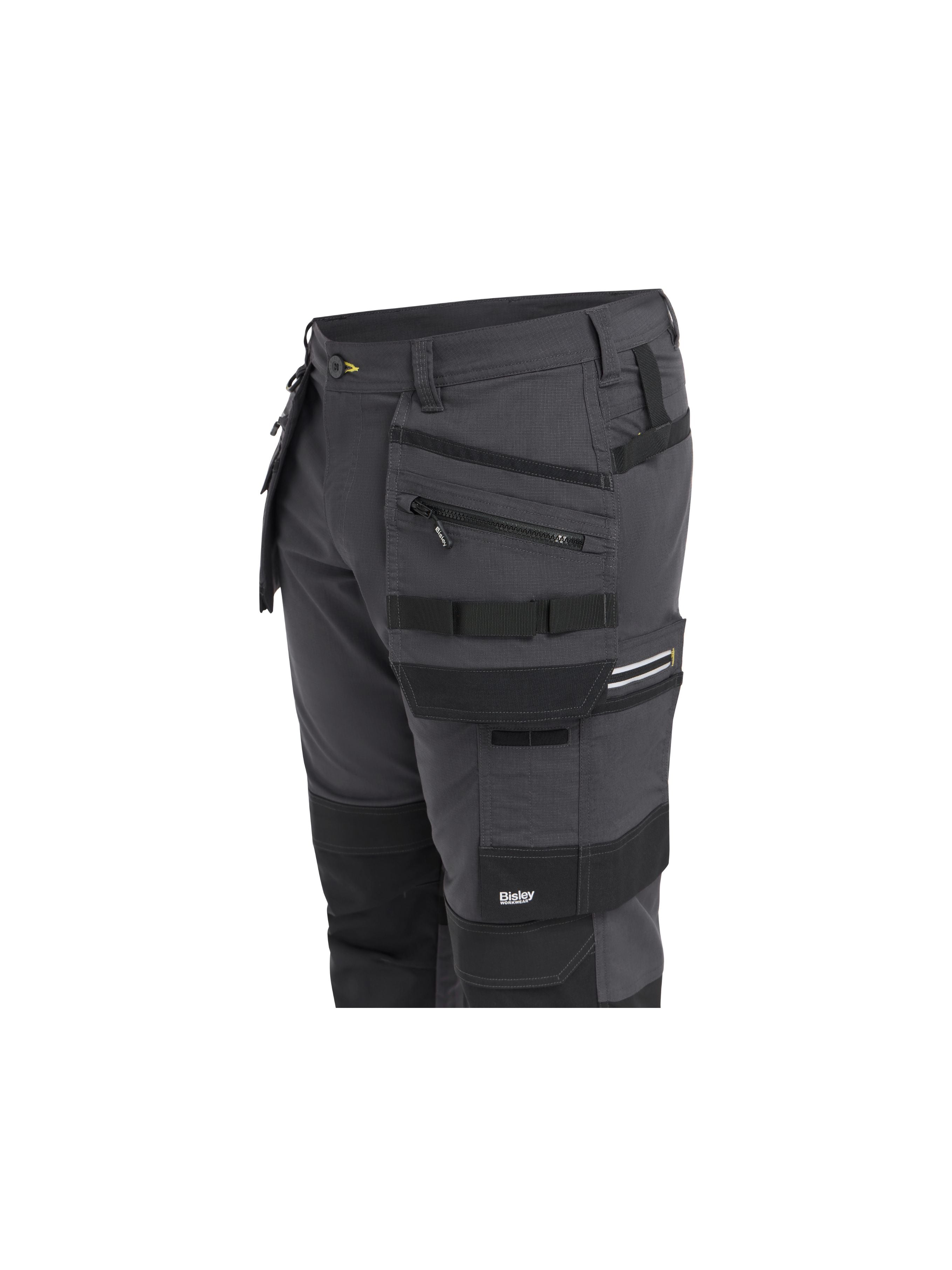 OLIVER TRADESMAN TWO-TONE ZIP CARGO TROUSERS