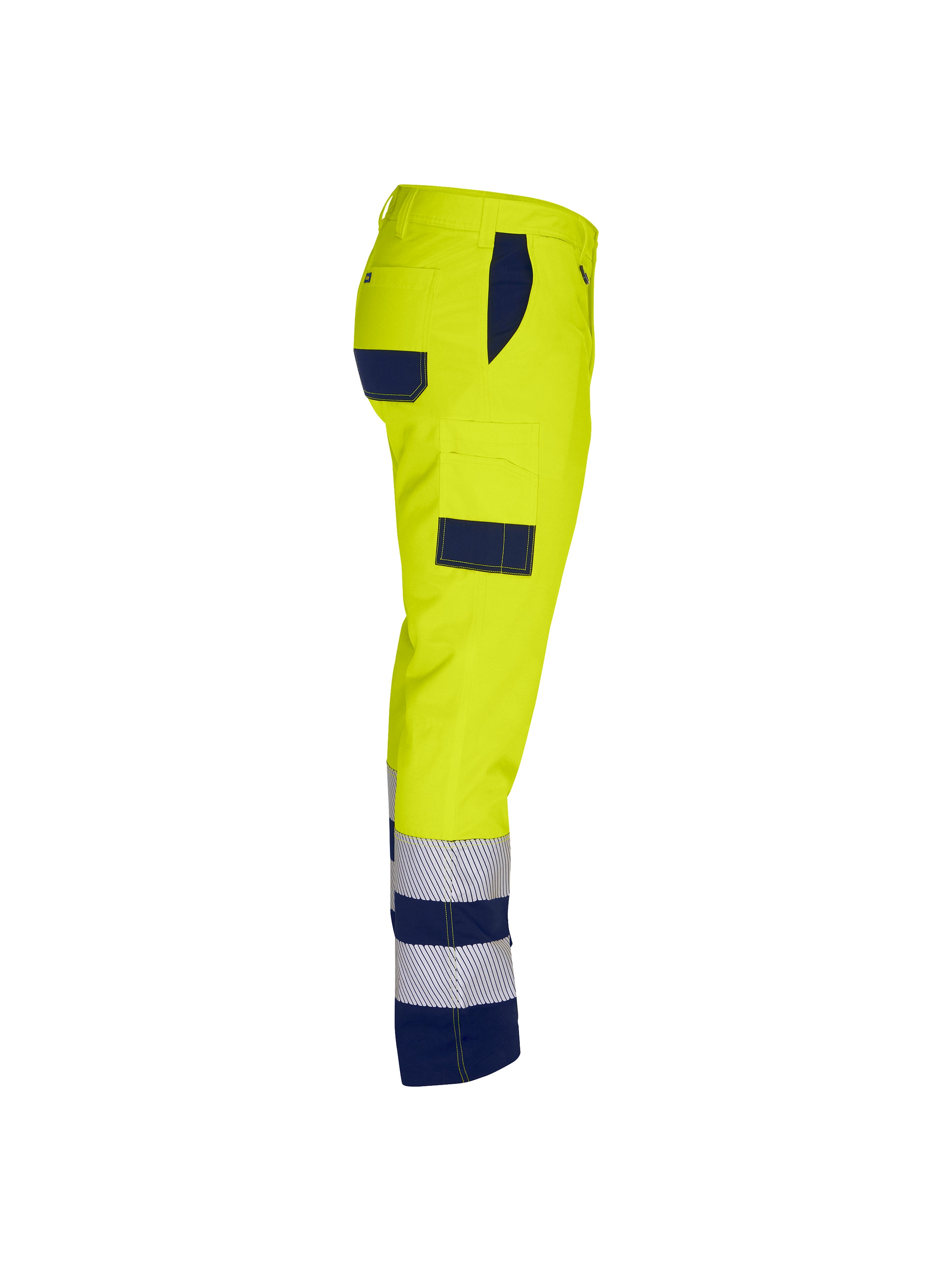 TAPED HI VIS TWO TONE CARGO TROUSERS