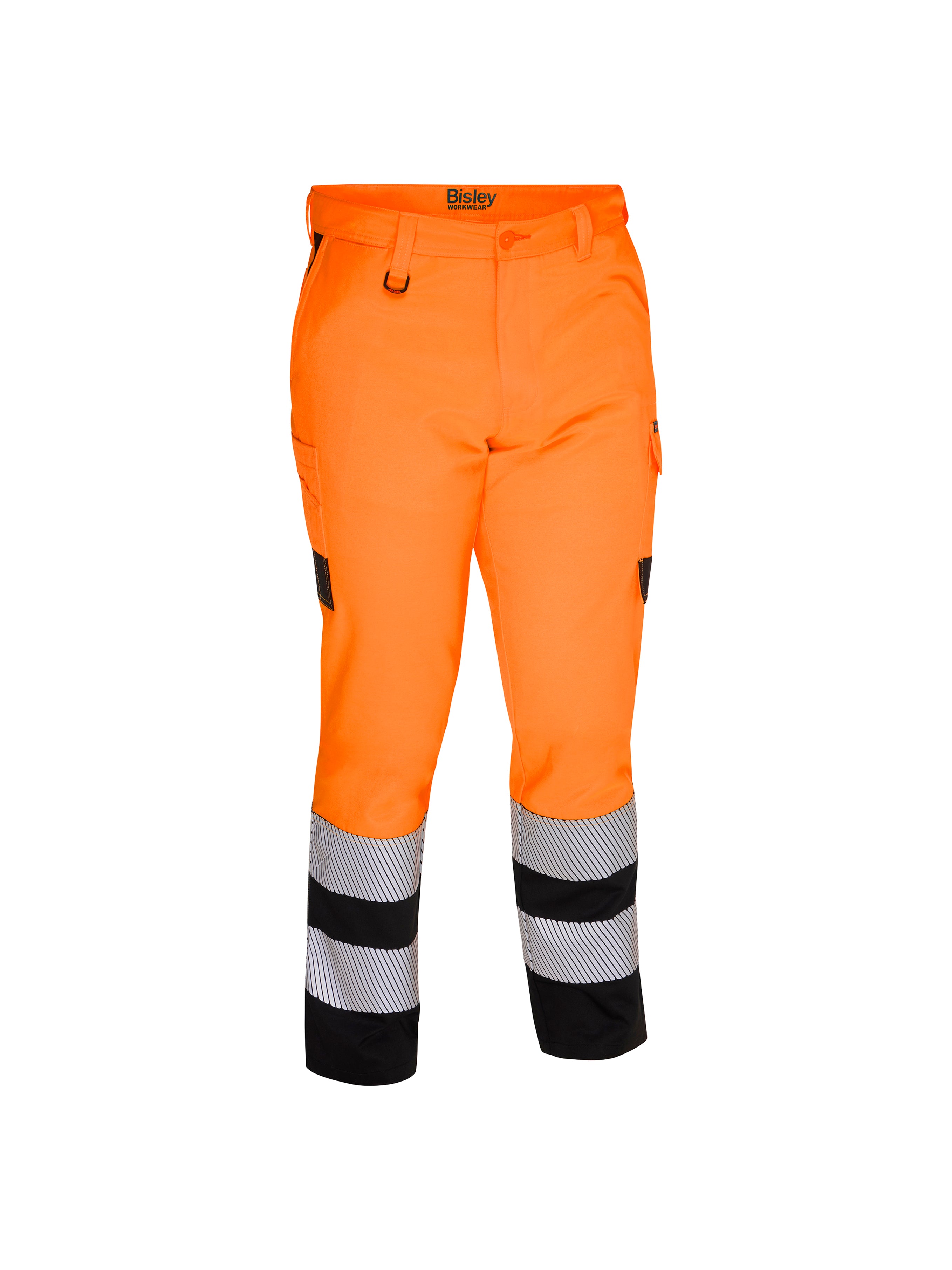 TAPED HI VIS TWO TONE CARGO TROUSERS