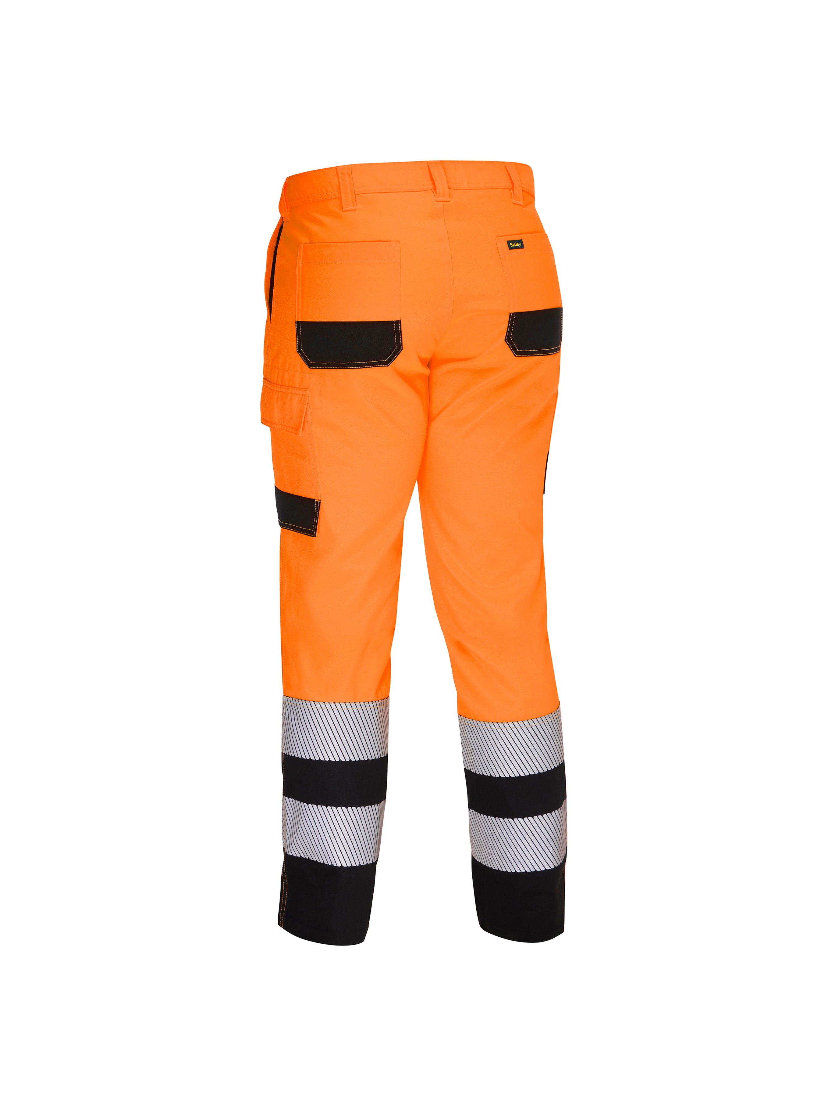 TAPED HI VIS TWO TONE CARGO TROUSERS