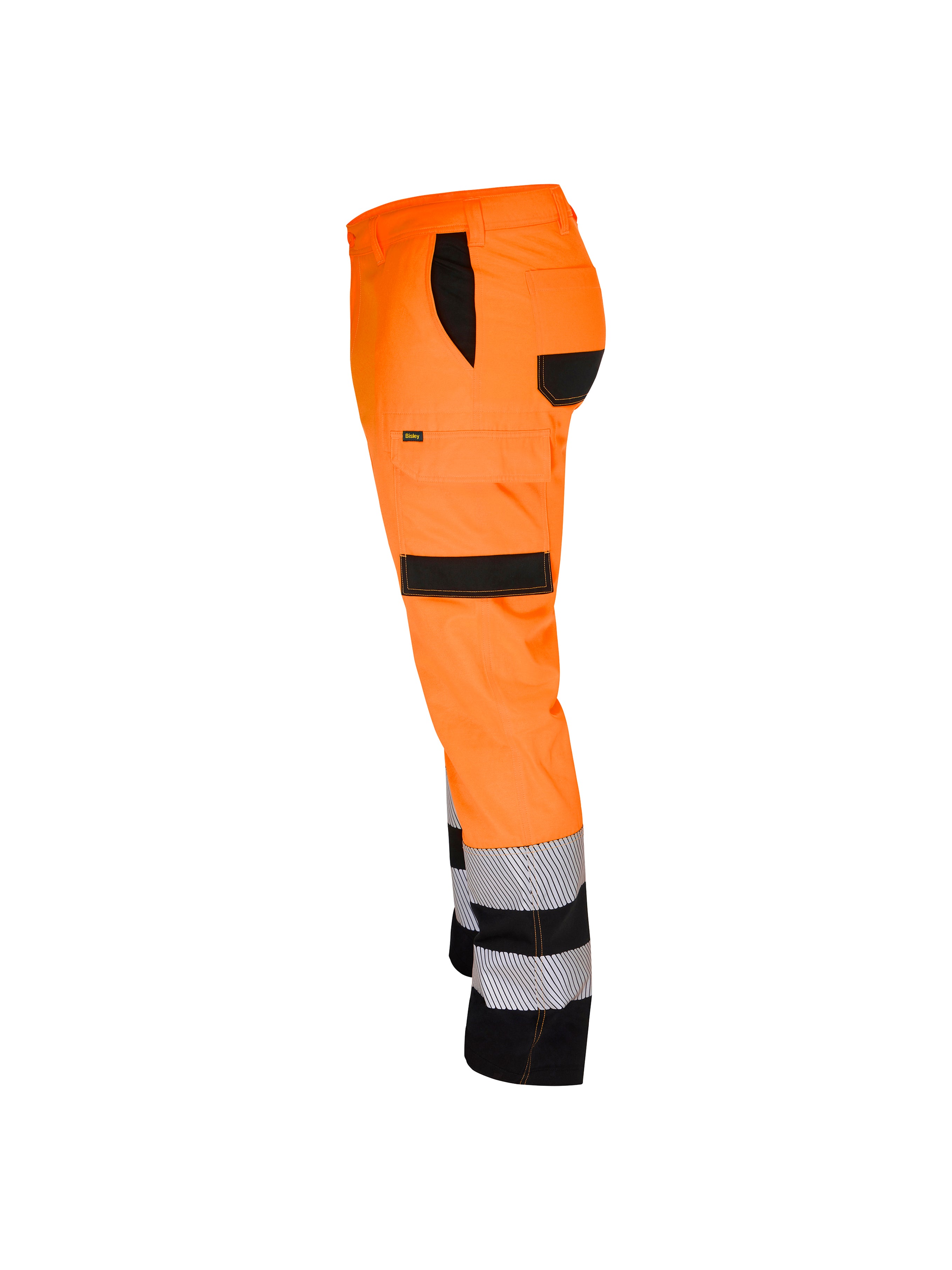 TAPED HI VIS TWO TONE CARGO TROUSERS