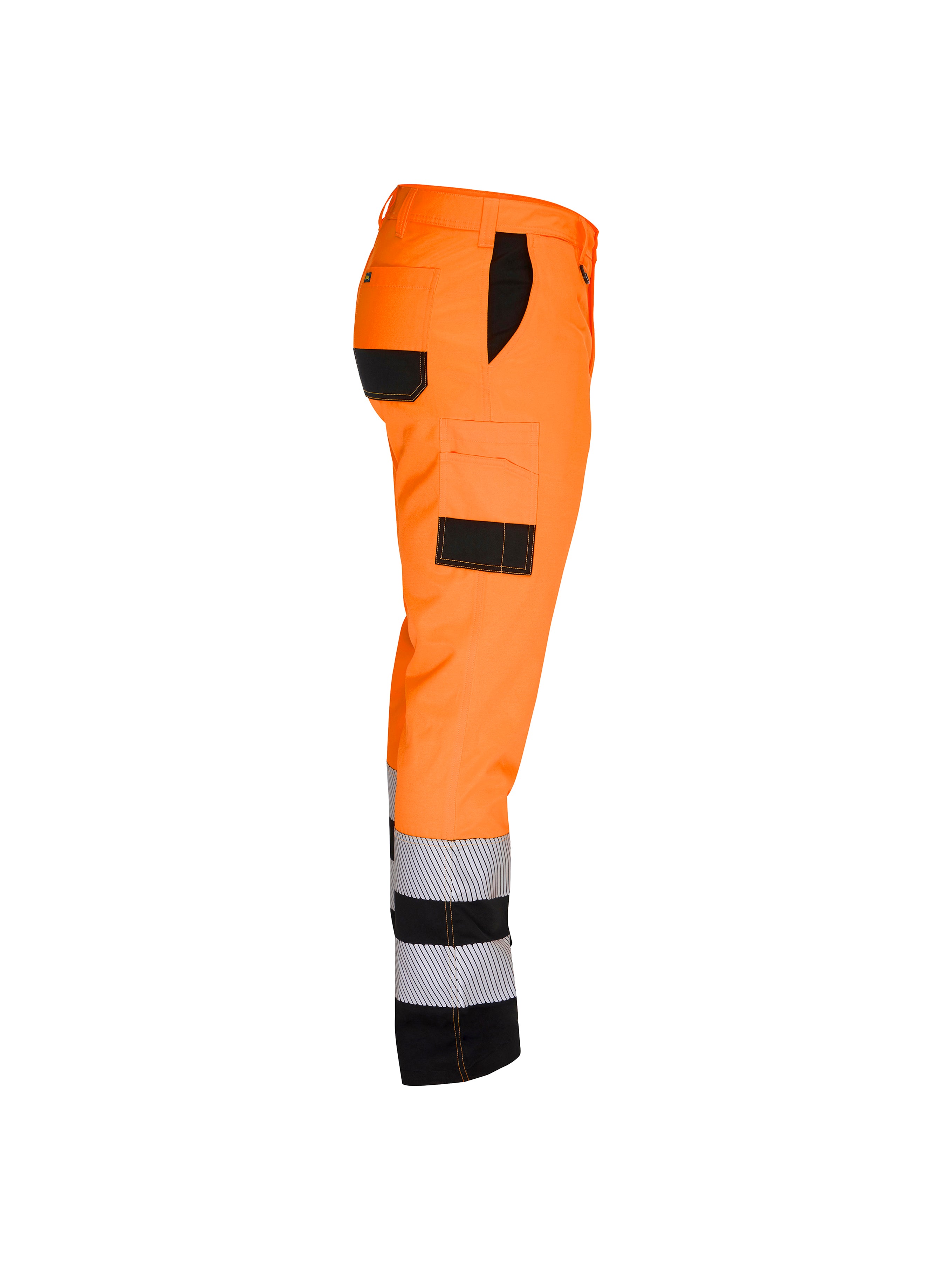 TAPED HI VIS TWO TONE CARGO TROUSERS
