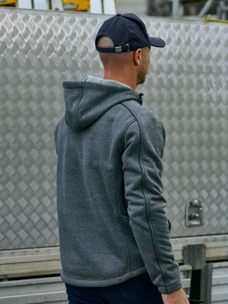 FLX AND MOVE™ MARLE FLEECE HOODIE JUMPER