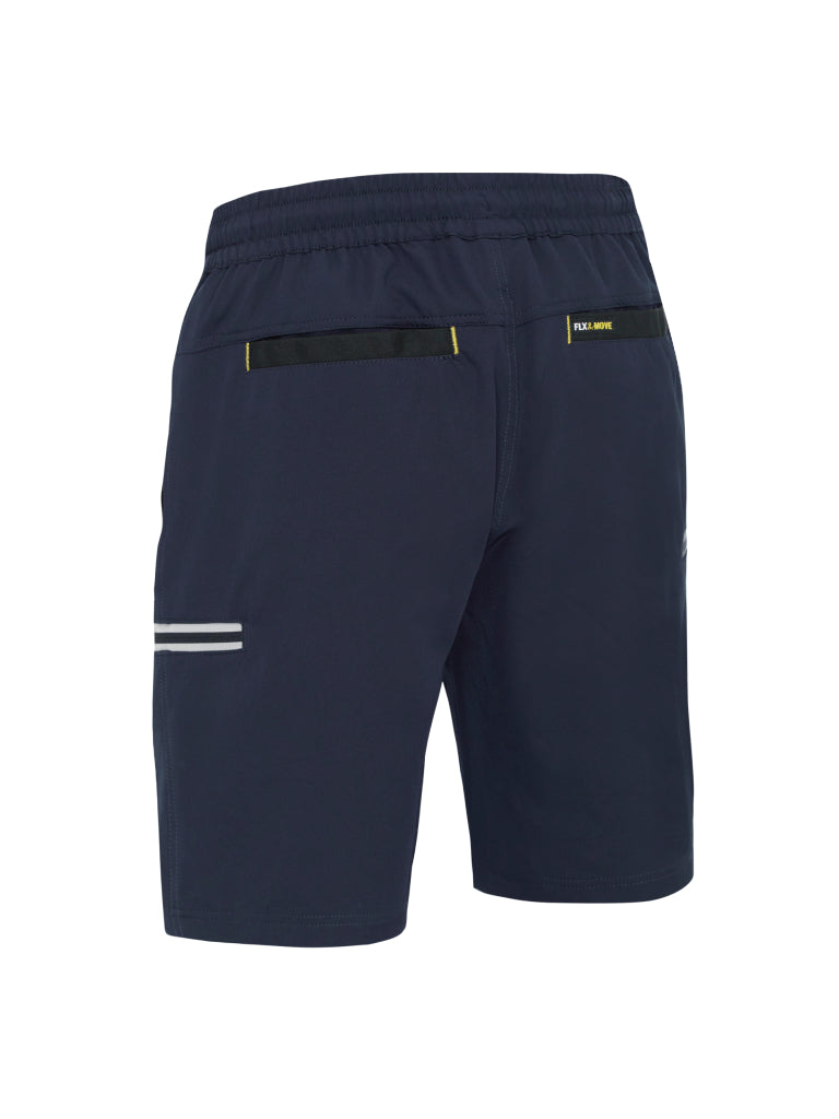 FLX & MOVE™ 4-WAY STRETCH ELASTIC WAIST CARGO SHORT