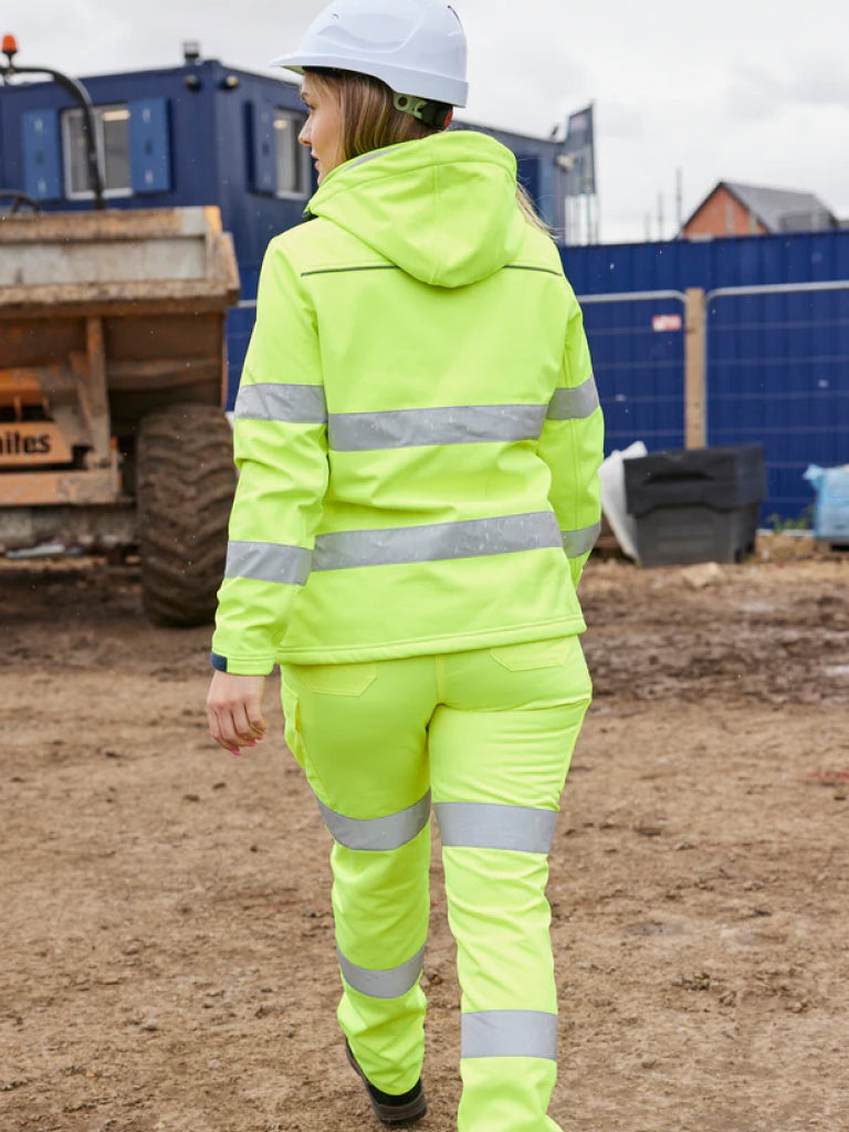 WOMENS TAPED HI VIS BIOMOTION CARGO TROUSER