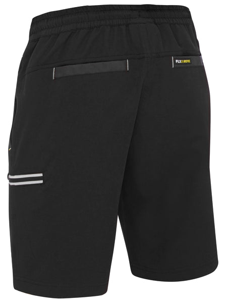 Mens stretch hot sale waist shorts