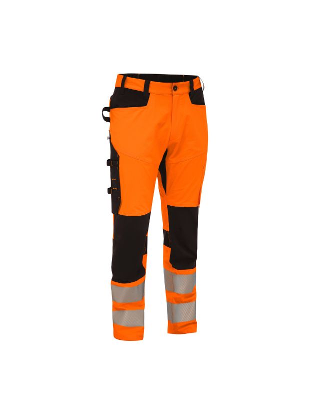 TAPED HI VIS BRADFORD 4 WAY STRETCH CARGO TROUSERS