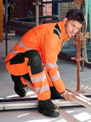 TAPED HI VIS BRADFORD 4 WAY STRETCH CARGO TROUSERS