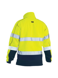 TAPED HI VIS 1/4 ZIP PULLOVER FLEECE