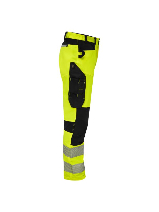 TAPED HI VIS BRADFORD 4 WAY STRETCH CARGO TROUSERS