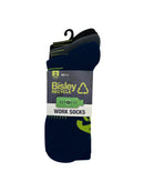 BISLEY RECYCLE REPREVE WORK SOCKS (3X PACK)