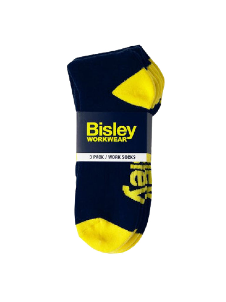 BISLEY WORKWEAR FULL LENGTH WORK SOCKS PACK OF 3 PAIRS