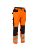 TAPED HI VIS BRADFORD 4 WAY STRETCH CARGO TROUSERS