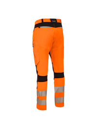 TAPED HI VIS BRADFORD 4 WAY STRETCH CARGO TROUSERS