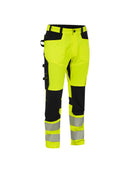 TAPED HI VIS BRADFORD 4 WAY STRETCH CARGO TROUSERS