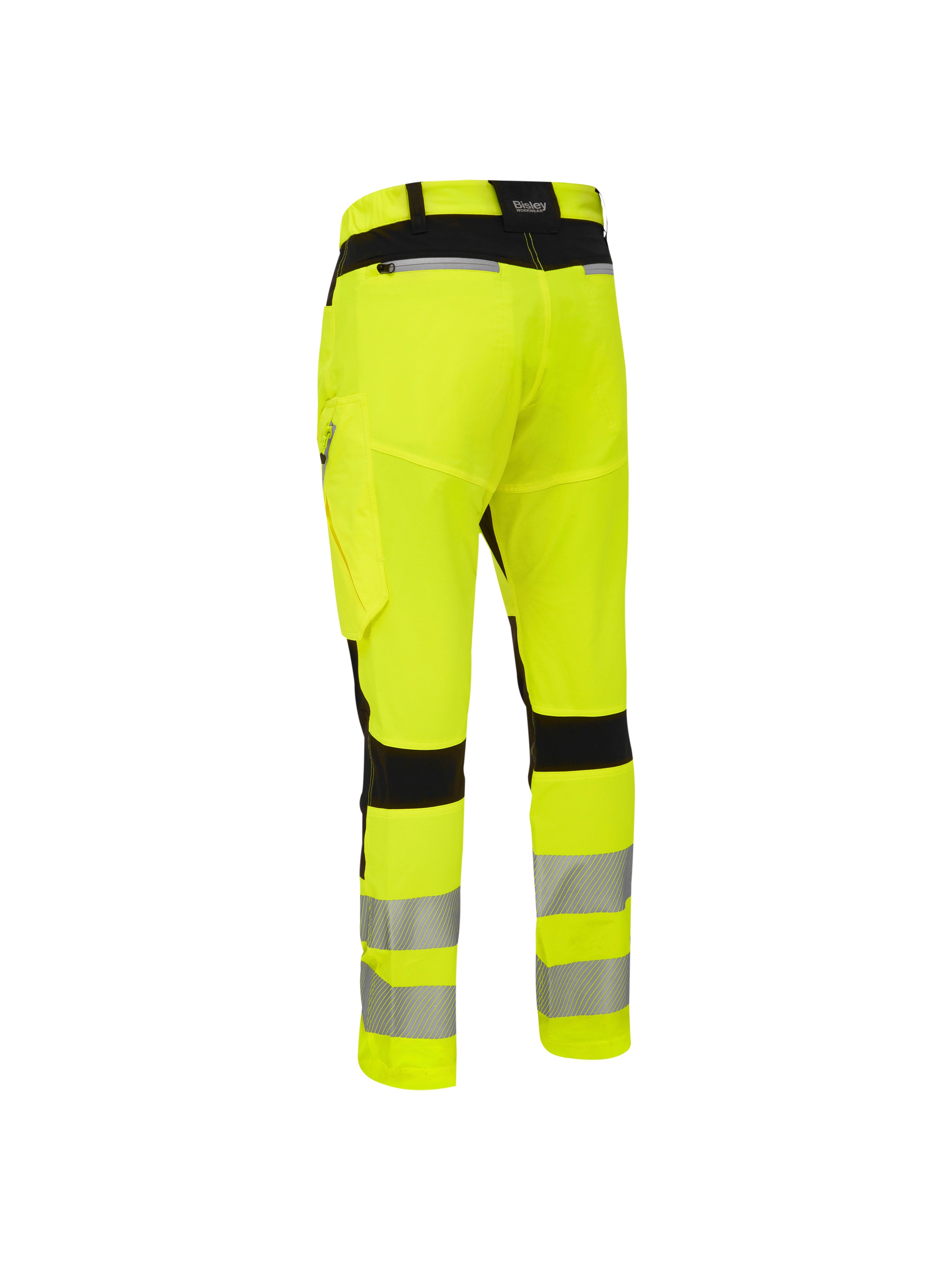 TAPED HI VIS BRADFORD 4 WAY STRETCH CARGO TROUSERS