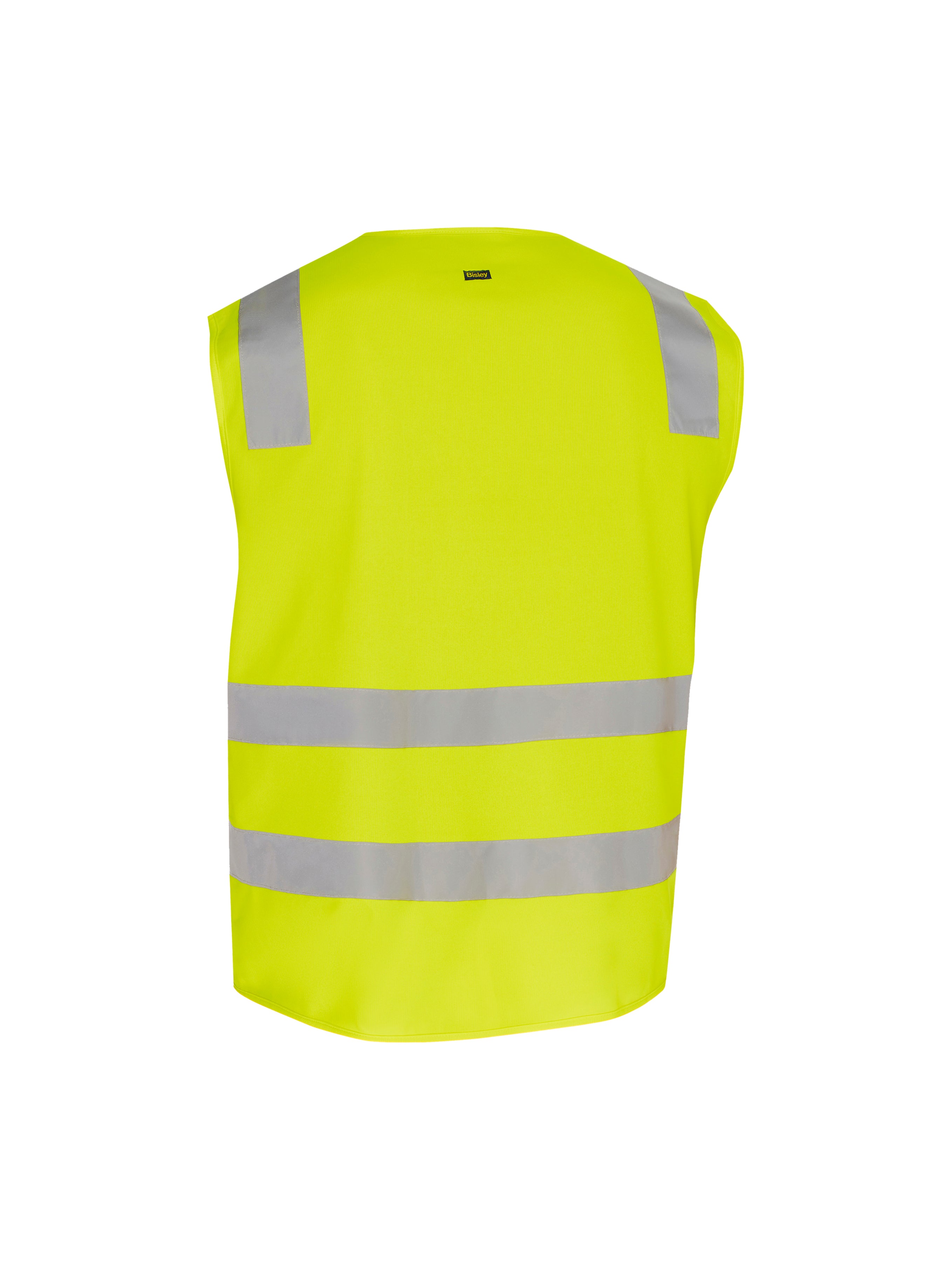 TAPED HI VIS ZIP SAFETY VEST