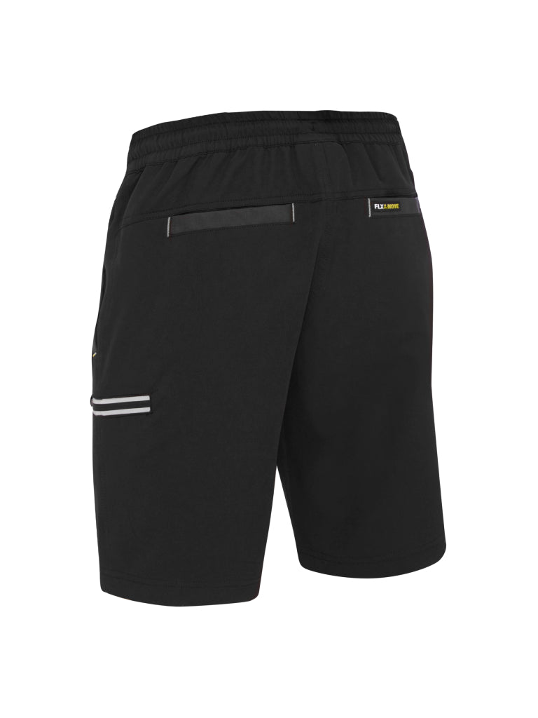 FLX & MOVE™ 4-WAY STRETCH ELASTIC WAIST CARGO SHORT