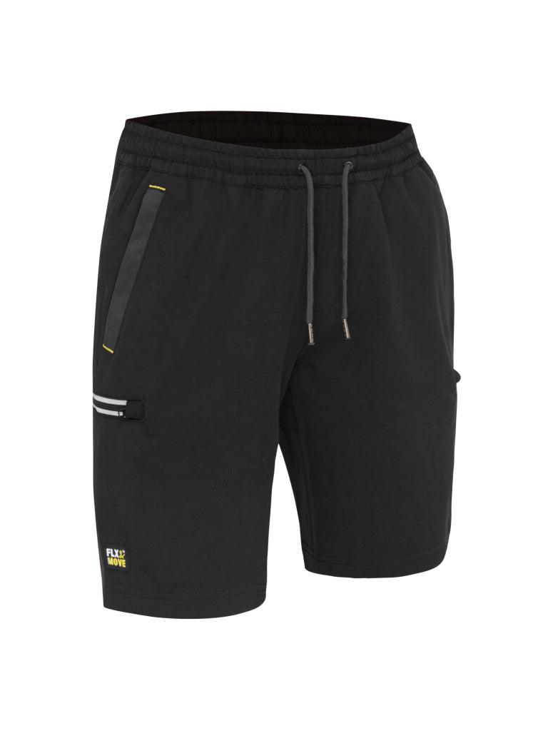 FLX & MOVE™ 4-WAY STRETCH ELASTIC WAIST CARGO SHORT