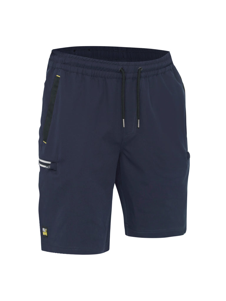 FLX & MOVE™ 4-WAY STRETCH ELASTIC WAIST CARGO SHORT