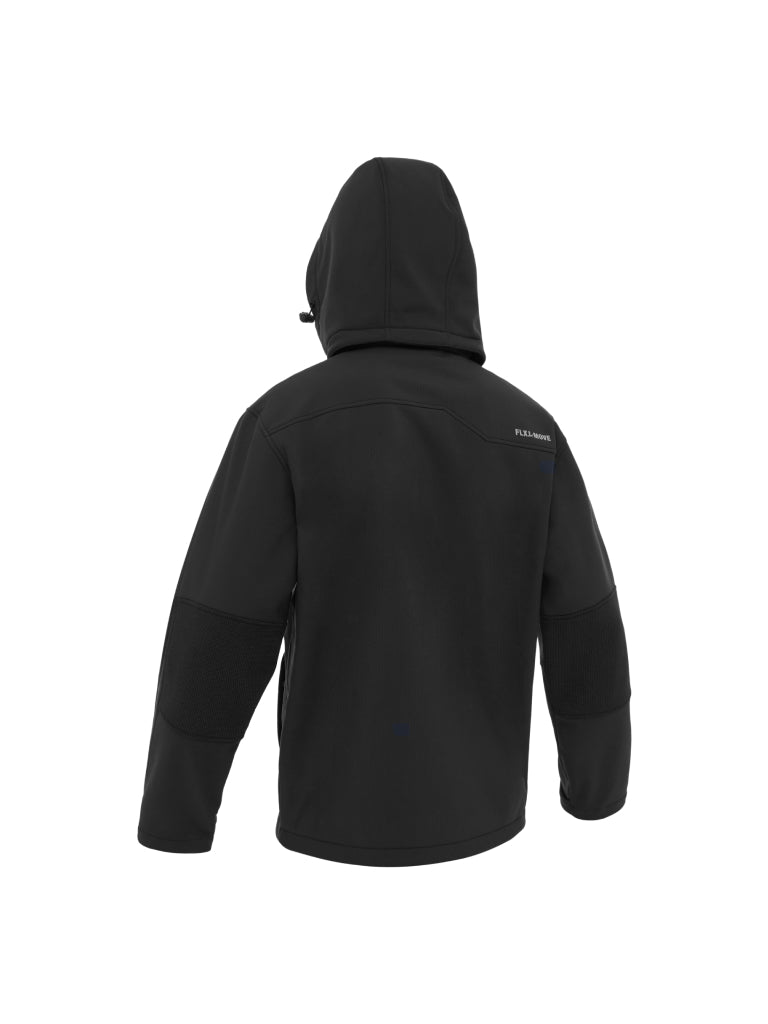 FLX & MOVE™ HOODED SOFT SHELL JACKET