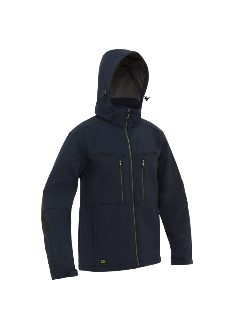 FLX & MOVE™ HOODED SOFT SHELL JACKET