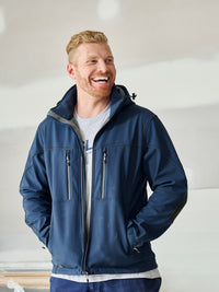 FLX & MOVE™ HOODED SOFT SHELL JACKET