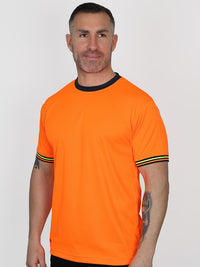 HI VIS POLYESTER MESH T-SHIRT