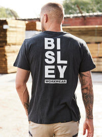 BISLEY COTTON VERTICAL LOGO TEE