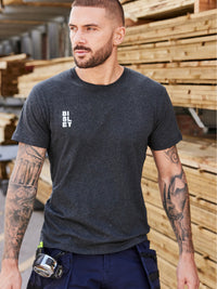 BISLEY COTTON VERTICAL LOGO TEE