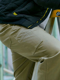 STRETCH COTTON DRILL CARGO TROUSERS