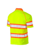 TAPED DOUBLE HI VIS MESH POLO