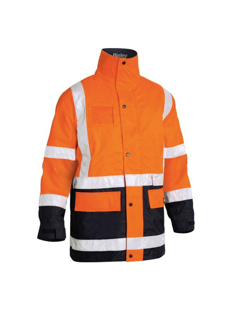 TAPED HI VIS 5-IN-1 RAIN JACKET