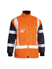 TAPED HI VIS 5-IN-1 RAIN JACKET