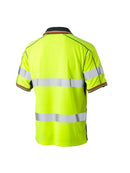 TAPED HI VIS POLYESTER MESH POLO