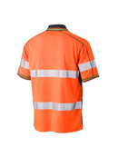 TAPED HI VIS POLYESTER MESH POLO