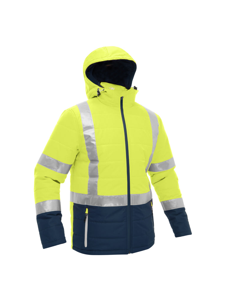 TAPED HI VIS PUFFER JACKET