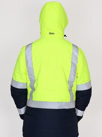 TAPED HI VIS PUFFER JACKET