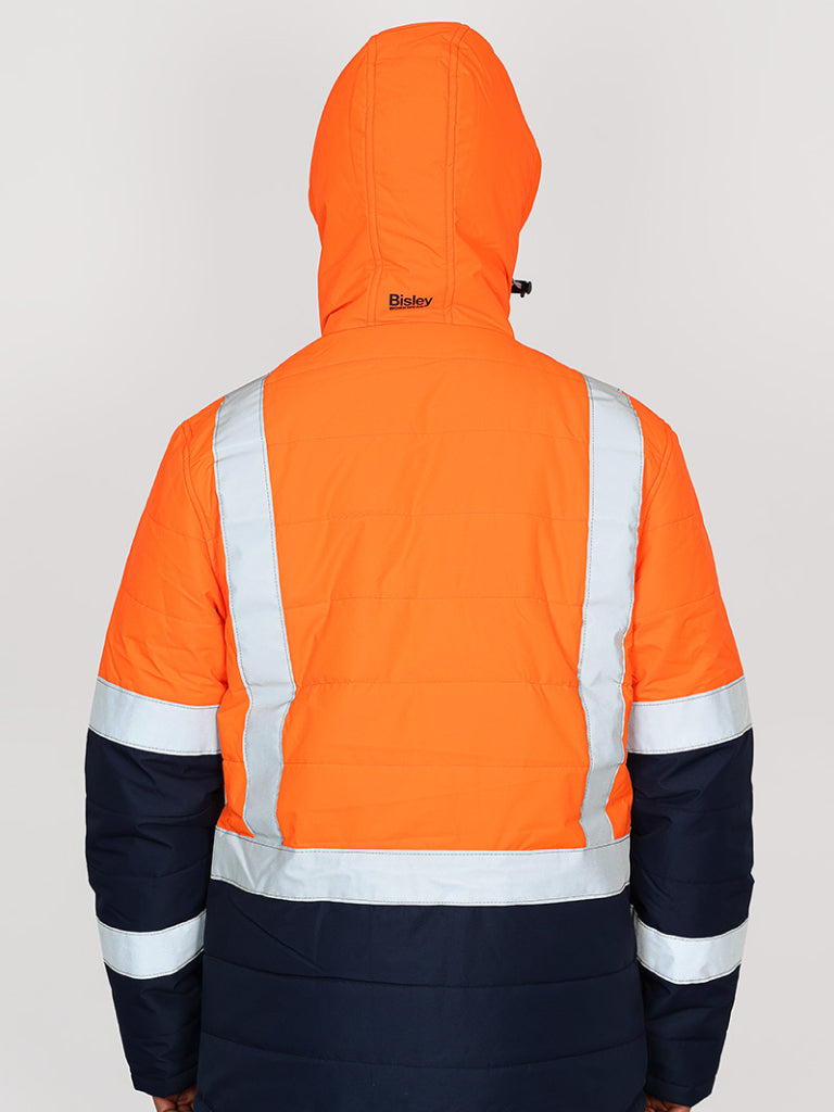 TAPED HI VIS PUFFER JACKET