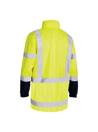 TAPED HI VIS RAIN SHELL JACKET