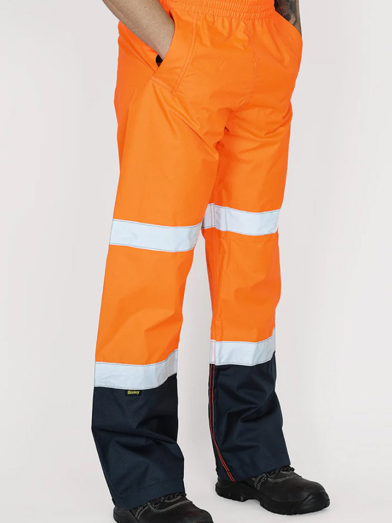 TAPED HI VIS RAIN SHELL TROUSER