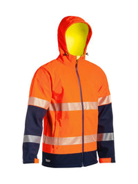 TAPED HI VIS RIPSTOP BONDED FLEECE JACKET