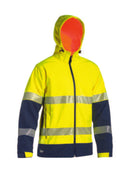 TAPED HI VIS RIPSTOP BONDED FLEECE JACKET