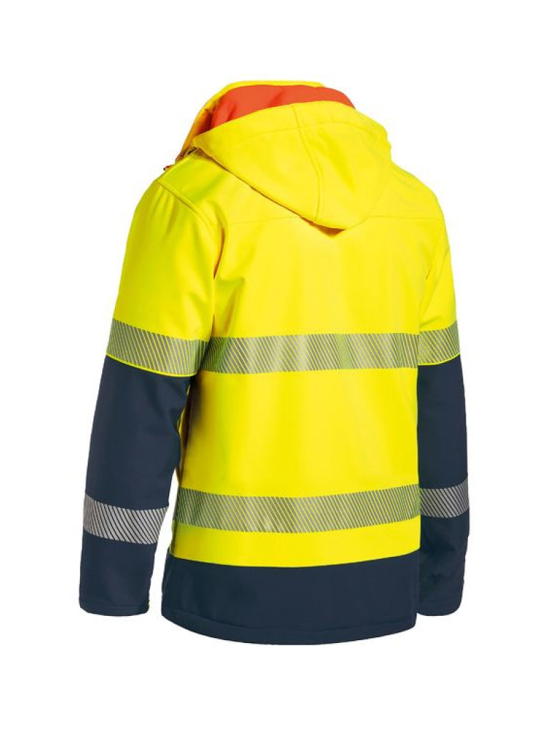 TAPED HI VIS RIPSTOP BONDED FLEECE JACKET