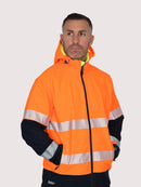 TAPED HI VIS RIPSTOP BONDED FLEECE JACKET