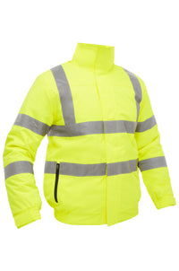 TAPED HI VIS WET WEATHER RIPSTOP BOMBER JACKET