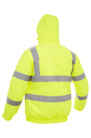 TAPED HI VIS WET WEATHER RIPSTOP BOMBER JACKET