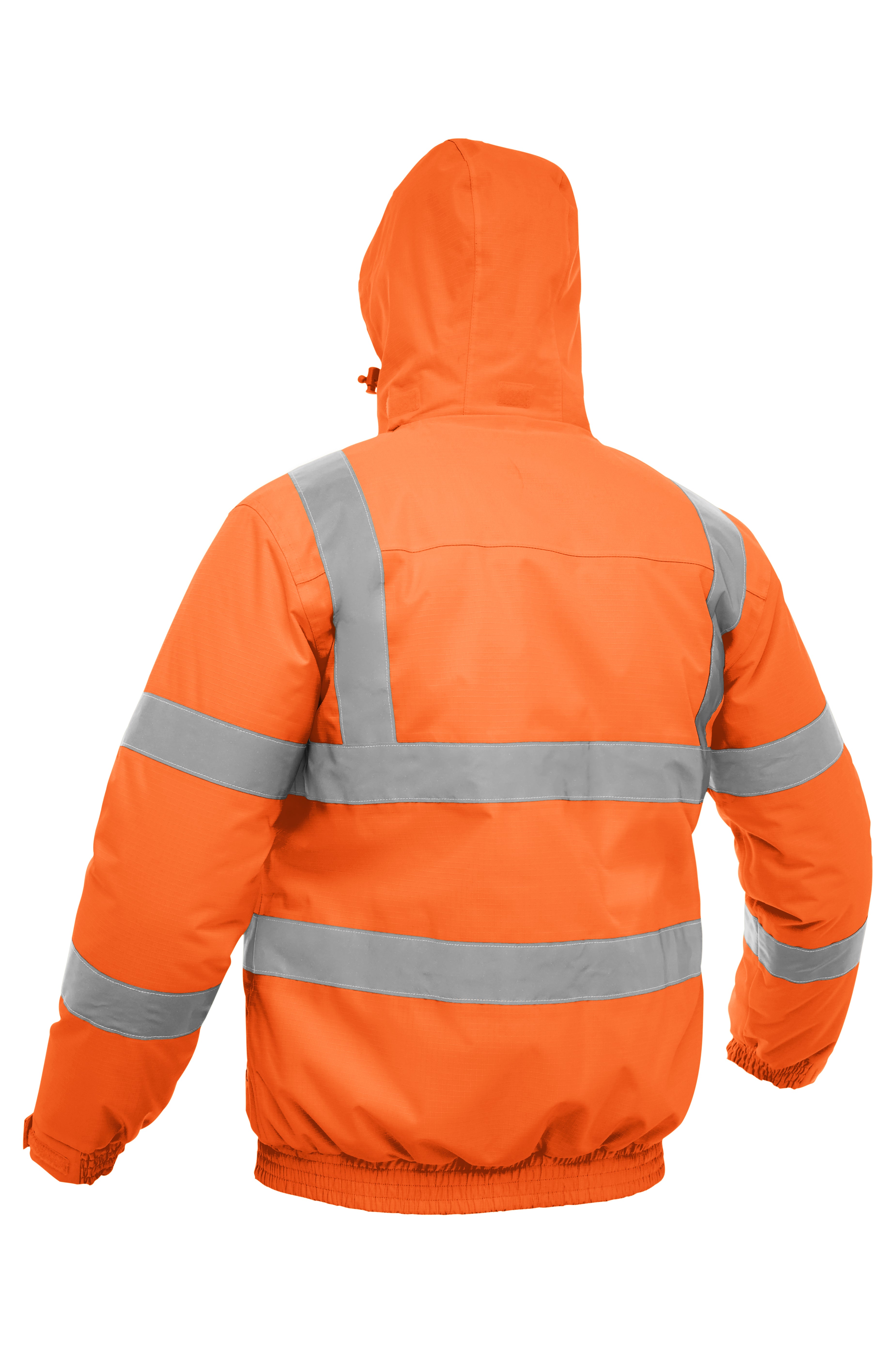 TAPED HI VIS WET WEATHER RIPSTOP BOMBER JACKET